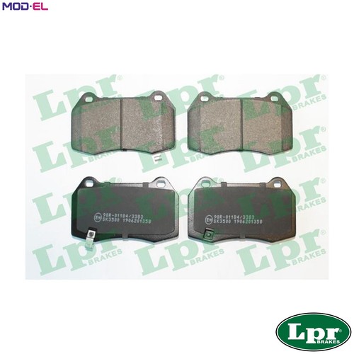 Brake pad set disc - brake,