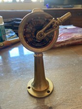 Brass ship's mini Engine Order