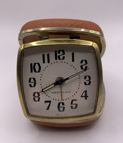 Vintage westclox travel - vintage,