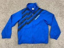 Carbrini Tracksuit Top Boys 8-9 yrs Full Zip Pit-pit 17" Chest 30"