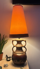 Vintage West German Fat Lava Floor Lamp Gerhard, Bauhausen with Original Shade