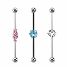 New Surgical Steel Gem