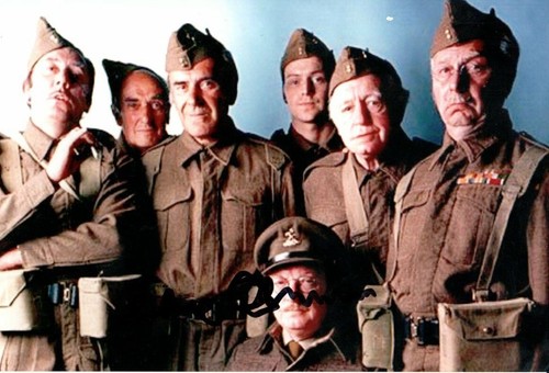 Clive dunn dads army signed - dads,