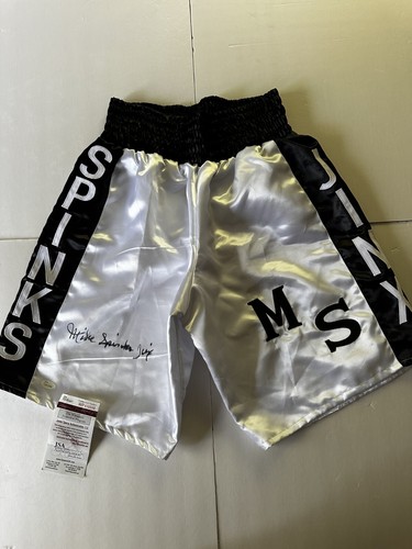 Michael spinks signed - michael, custom