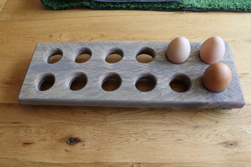 Hand made egg holder storage - hand,