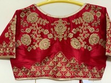 New Indian Blouse Ready made stitched Bollywood Asian Lehenga Choli Womens Saree