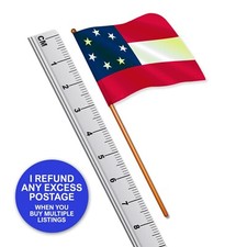 US Civil War South 7 States Flag (Quality) 1:32 Scale Britains Deetail Style ACW