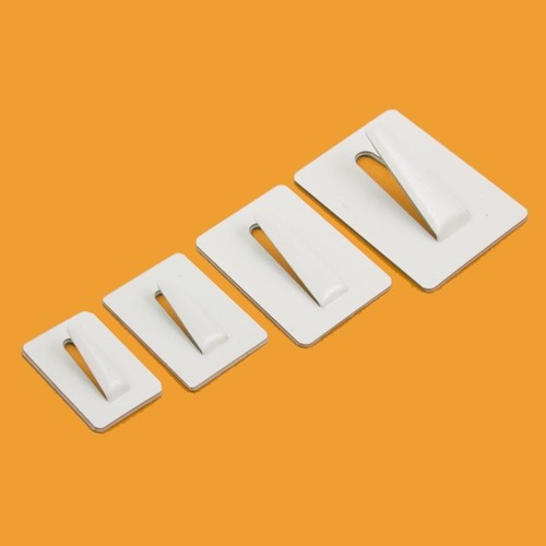 Self adhesive steel clips - self,