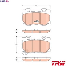 BRAKE PAD SET DISC BRAKE