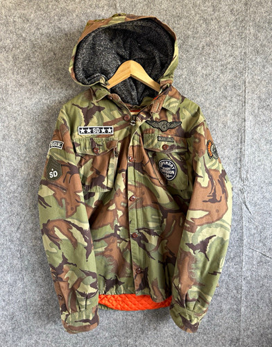 Superdry military camo ripstop - military,