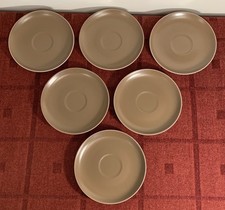 6 Poole Pottery Twintone