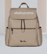 Silver Cross Dune Reef Vegan Leather Changing Bag Mocha Cream / Beige 