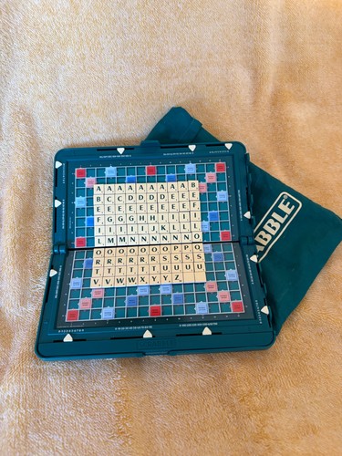 Mattel pocket scrabble - mattel,