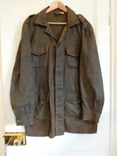 Genuine Vintage Ciskei Camo Bush Jacket, Waxed, Large 46"