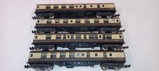 4 Lima N gauge Western region coaches