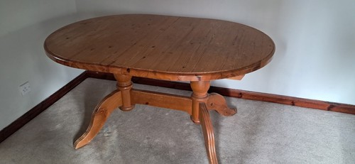 Solid pine table - pine, handmade