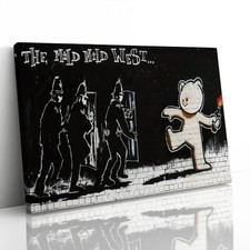 The mild west - west, banksy