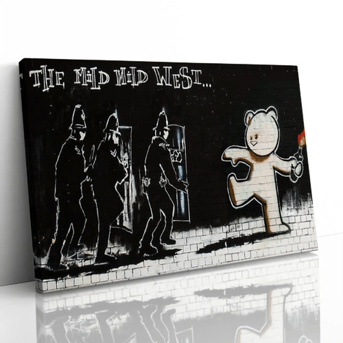 The mild west banksy - mild,