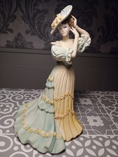Coalport Polonaise Walk Age Of Elegance Figurine Vintage 1996