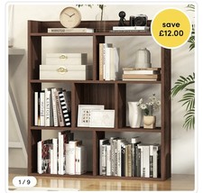 7 Cubes Open-back Bookshelf