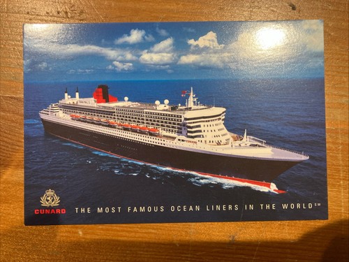 Cunard merchant navy postcard - merchant,