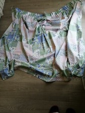 Marks And Spencer Patchwork Cotton/Polyester Lined Curtains Width 66in Drop 90in