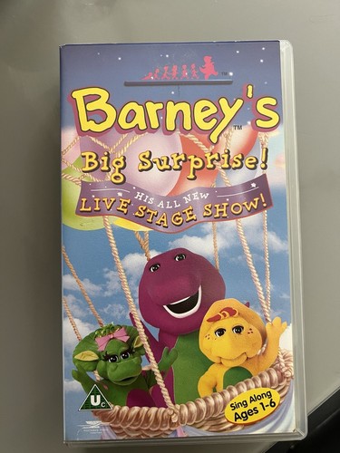 Barney big surprise vhs s - big, (vhs/s