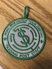 2018 NOAC Trading Post Staff Patch Green Border Order of the Arrow 4D-85