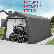 6/8/10ft Garden Shed Storage Shelter Bicycle Tent Bike Log Store Equipment Cover