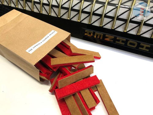 Accordion flap pads ready cut