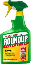 Roundup Fast Action Weedkiller Ready To Use Spray with 20% Extra Free 1 Litre UK