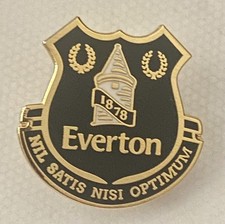 Everton FC pin Badge - Black