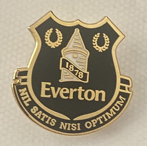Everton pin badge black - pin,