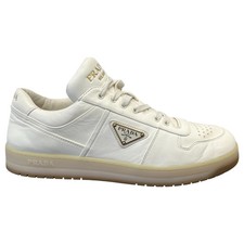 Prada Men's Downtown Low Trainers Cream EU 43 / UK 9