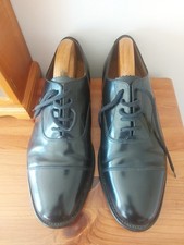 Loake 200B Black Oxford Cap