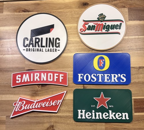 Bar sign bundle man cave - bundle,