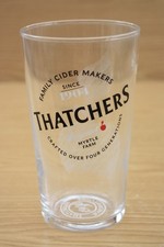 Collectable Breweriana - Thatchers Somerset Cider Pint Glass - Myrtle Farm - M22