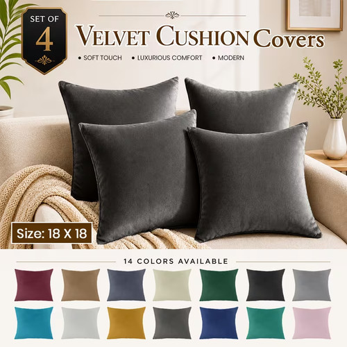 Pack cushion covers or - of,
