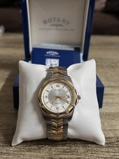 Rotary Gold/Silver Tone Quartz