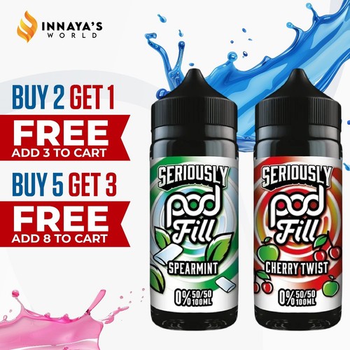 Seriously pod fill 100ml - seriously, e