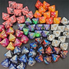 Poly Dice D8's. Various 2 Colour Packs of 20mm EIGHT sided Dice