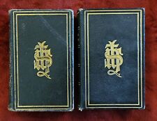 Small Common Prayer Book & Proper Psalms & Lessons Book 1872 Religious Antique 