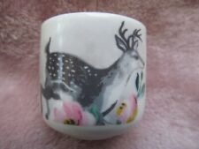 Cath Kidston Deer Stag Bone China Egg Cup Unused Pristine Dishwasher Safe