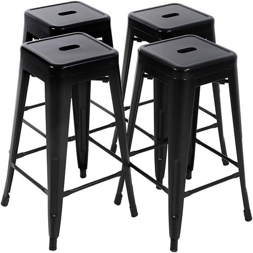 Metal bar stools set 4 - stools,