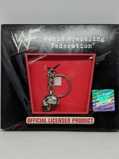 WWF Stone Cold Skull Key Ring