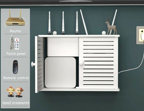 Wall mount wifi - mount, storage