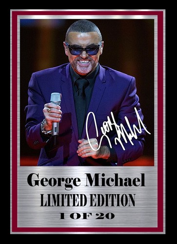 George michael signed - michael,