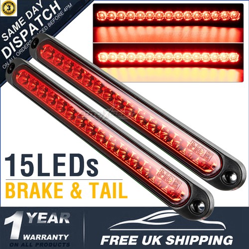 Red trailer tail light - 2x,