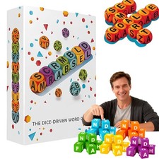 NEW Scrambled Dice Word Game