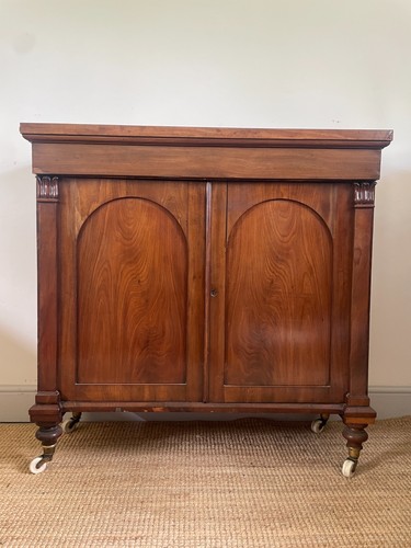 Antique mahogany chiffonier - an,